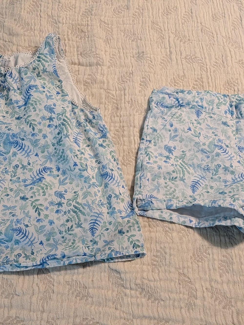 Janie and Jack Tank and Shorts Set